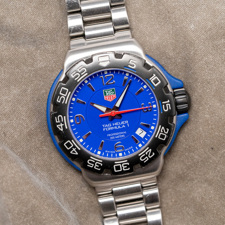 2004 TAG Heuer Formula 1 Blue Quartz 35mm WAC1212.BA0851