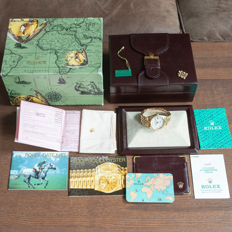 1997 Rolex Datejust 16238 Complete Set "Jubilee Dial"