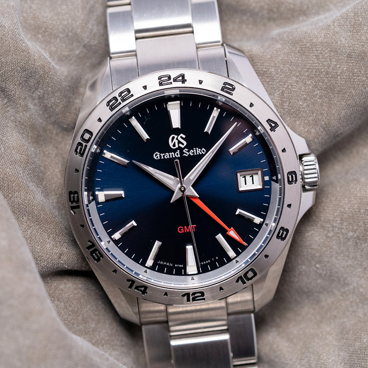 2021 Grand Seiko GMT Quartz Blue 39mm SBGN005G