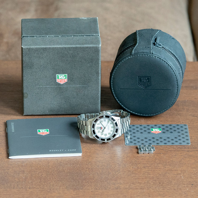 2000 TAG Heuer Professional Quartz WM1111 Box & Papers