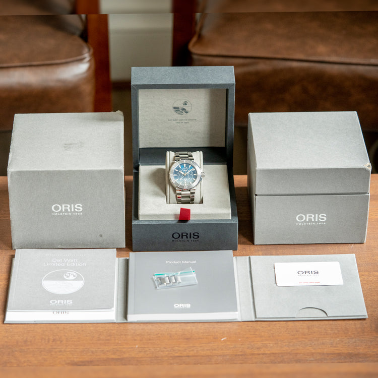 2021 Oris Aquis Dat Watt Limited Edition 43.5mm 01 761 7765 4185