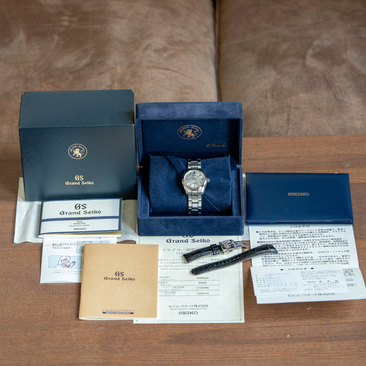 2013 Grand Seiko Mechanical 37mm Silver Dial SBGR051J