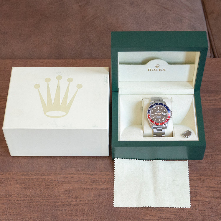 1991 Rolex GMT-Master "Pepsi" 16700 Tritium Dial & Hands
