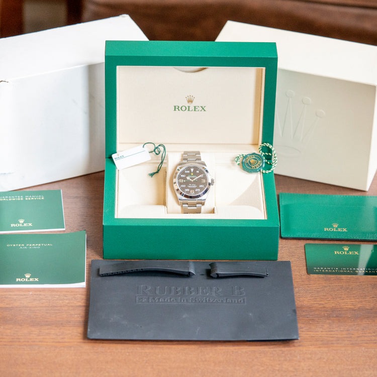2020 Rolex Air King 40mm Black Dial Discontinued 116900
