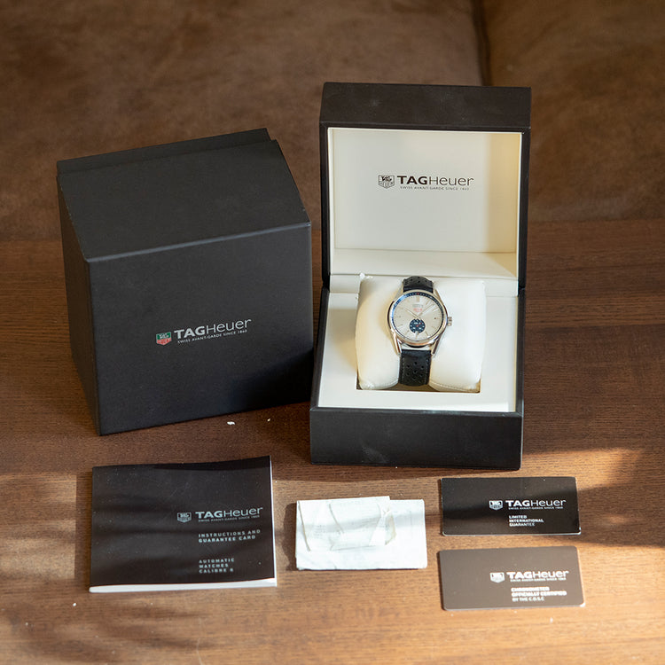 2015 TAG Heuer Carrera Caliber 6 Automatic on Strap