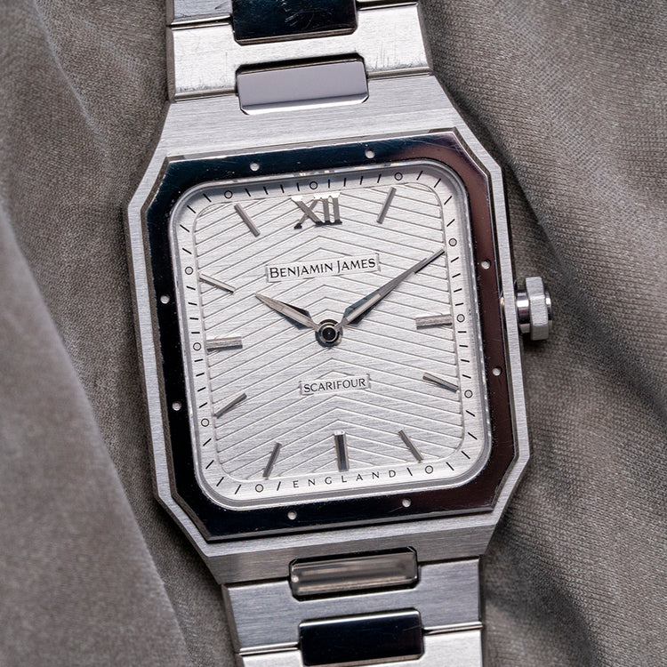 2024 Benjamin James Scarifour Classic Silver Quartz 31mmx40mm
