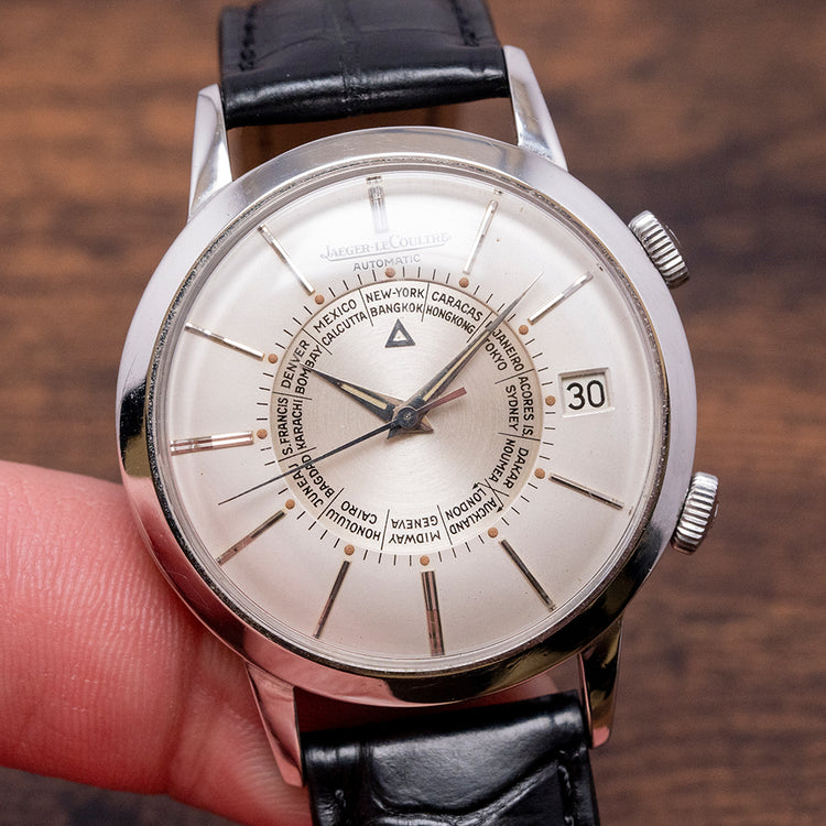 1960s JLC Memovox Worldtimer Bumper Auto Cal. 825 36.5mm