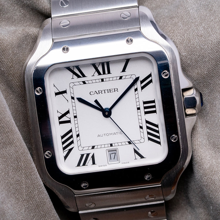 2023 Cartier Santos De Cartier Large Model 40mm WSSA0018