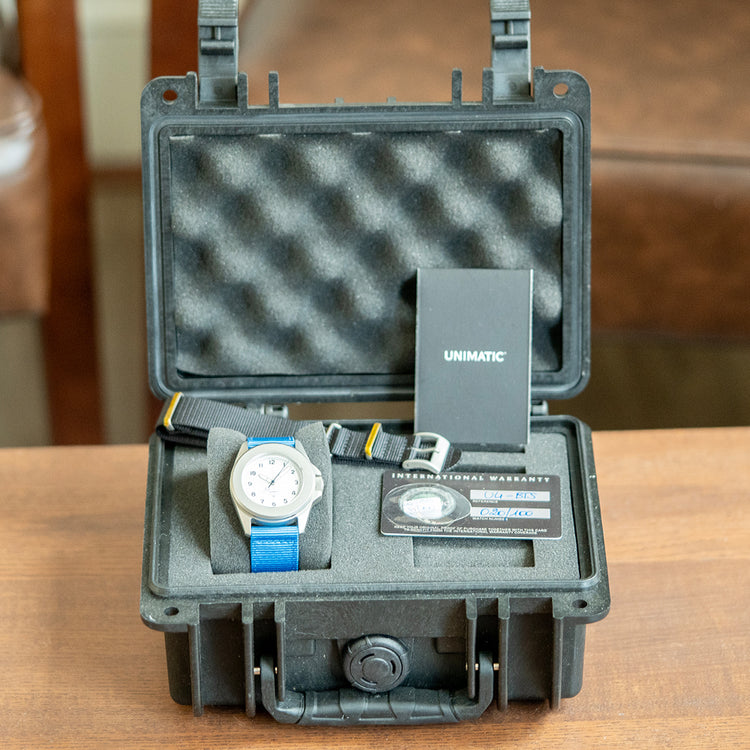 2022 Unimatic x Bait Polar White Automatic U4-BTS