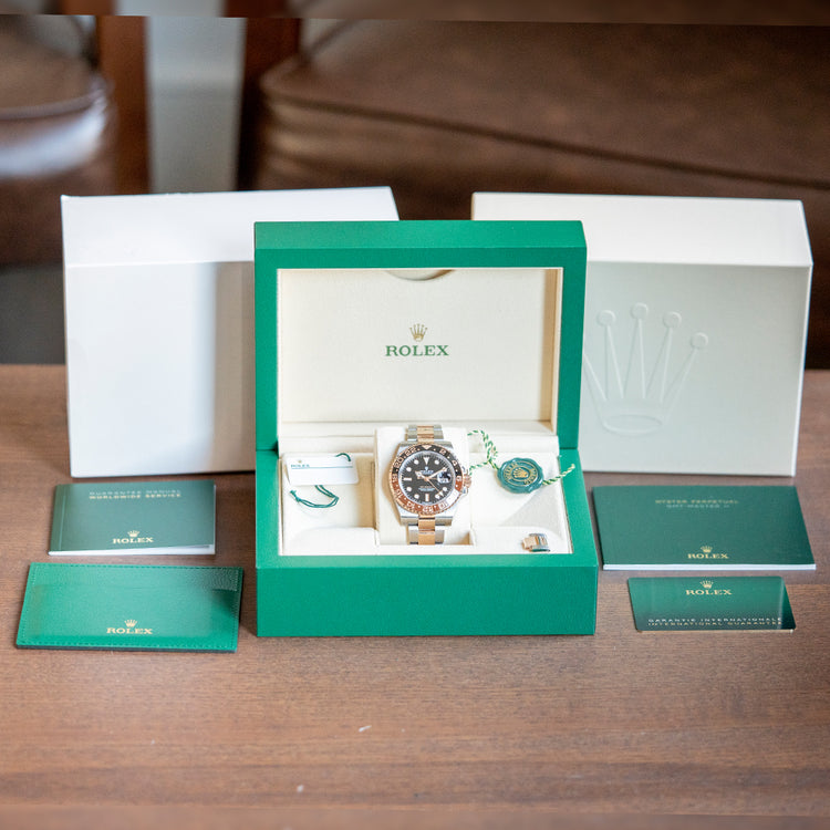 2022 Rolex GMT-Master II 'Root Beer' Steel & Rose Gold 126711CHNR