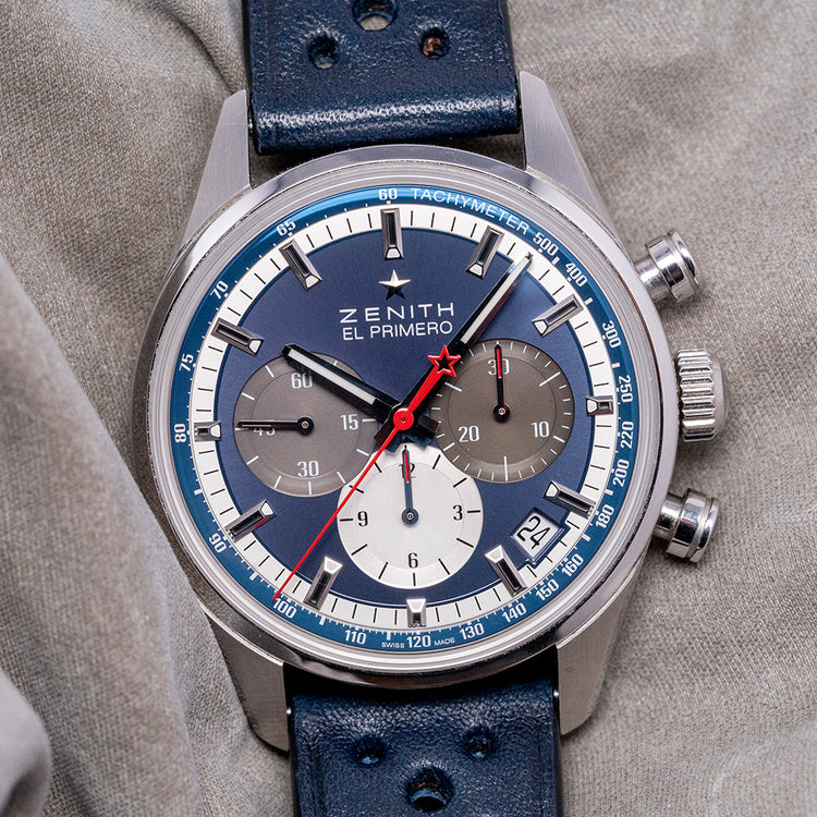 2010s Zenith Chronomaster El Primero 38mm Blue 03.2150.400