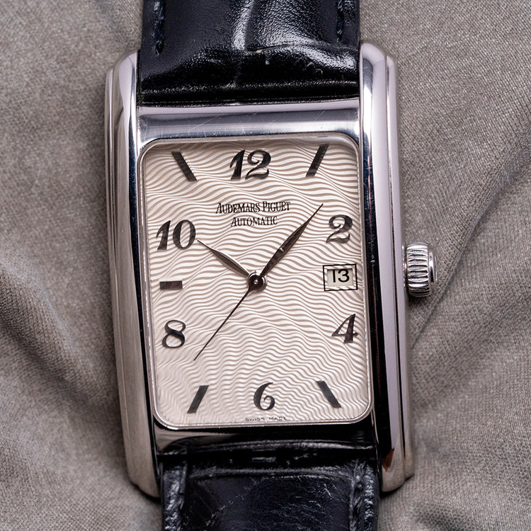 1990s Audemars Piguet Edward Piguet White Gold 15121 29x45.5mm