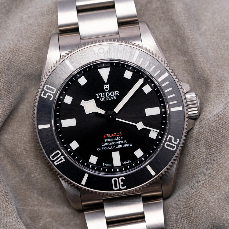 2022 Tudor Pelagos 39mm Black Titanium on Bracelet 25407N