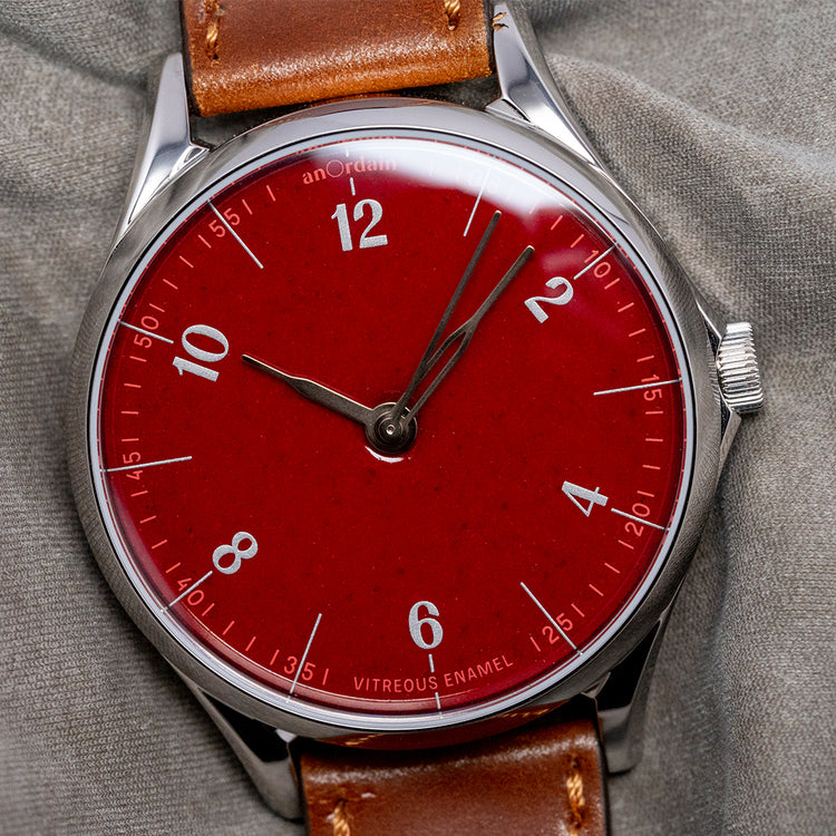 2020s AnOrdain Model 1 Medium Post Office Red 38mm Auto