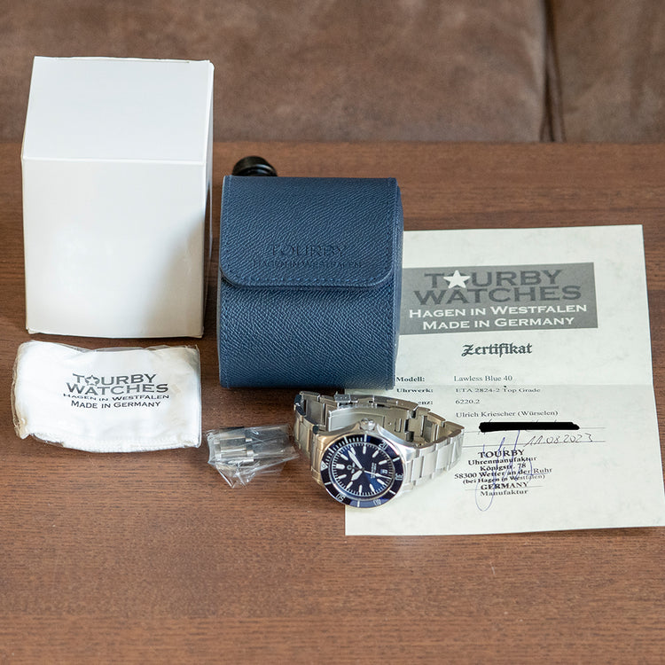 2023 Tourby Lawless Blue 40mm Diver on Bracelet 6220.2