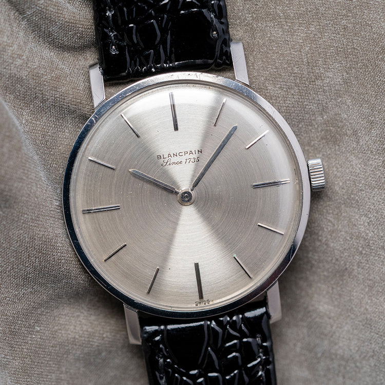 1960s Blancpain Rayville 'Ultra Thin' Steel 34mm