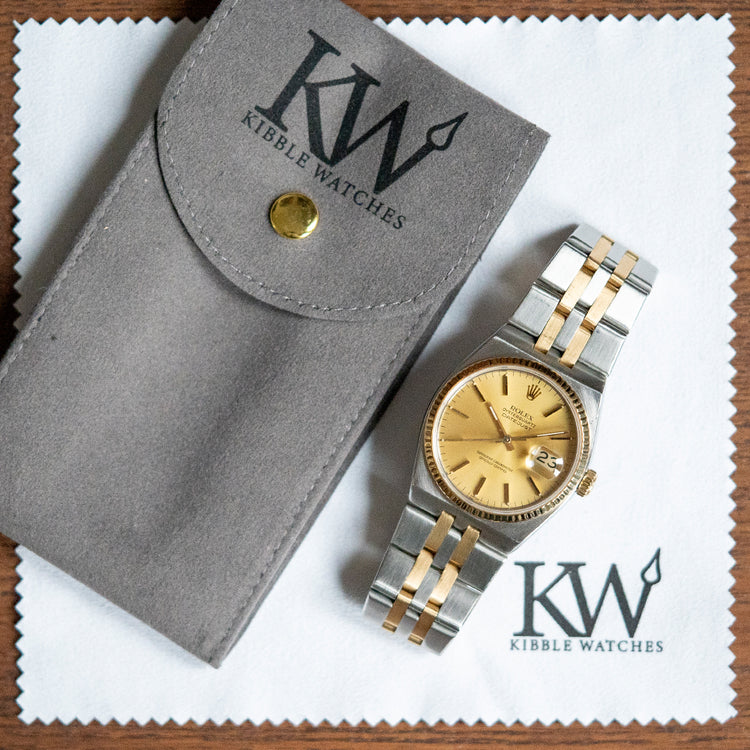 1980 Rolex Oysterquartz Datejust Steel & Gold 17013