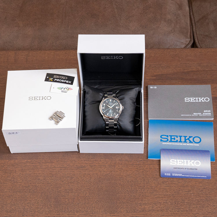 2021 Seiko Alpinist 'Ginza' 140th Anniversary SPB259J1