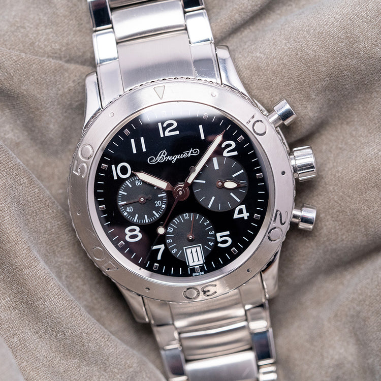 2000s Breguet Type XX Transatlantique Flyback 39mm 3820