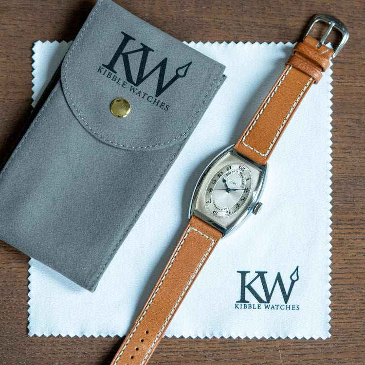 1990s Franck Muller Cintré Curvex Chronometro 5850 White Gold