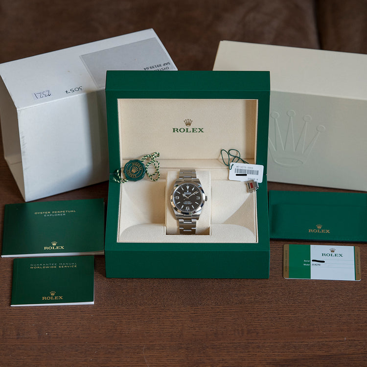 2020 Rolex Explorer 1 39mm "Mark 2" Dial 214270