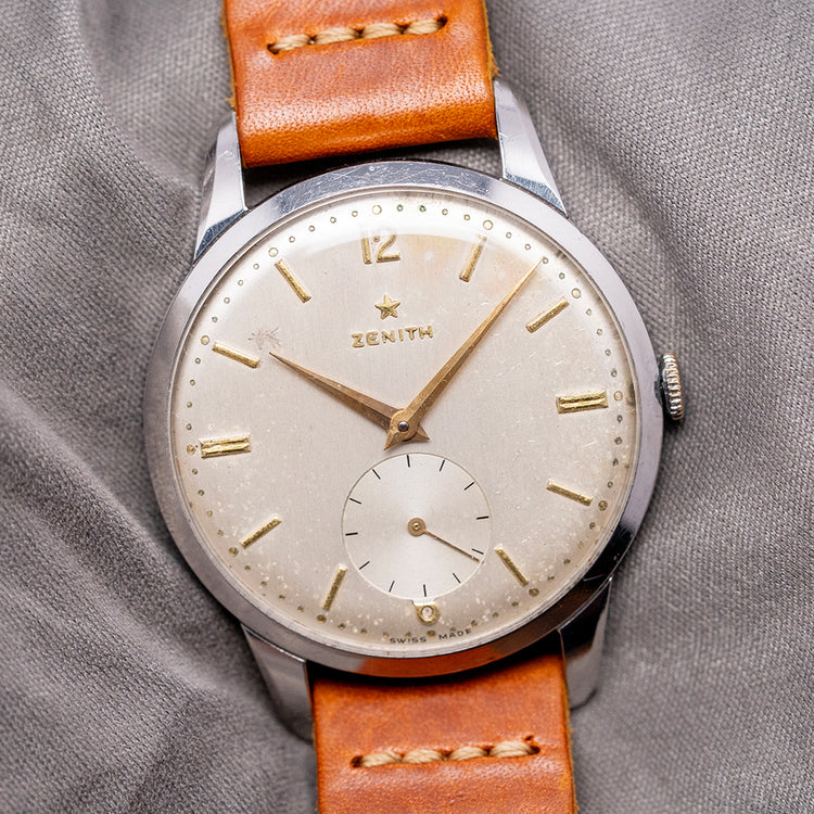 1950s Zenith 'Oversized' Manual Cal. 126 Steel 36mm