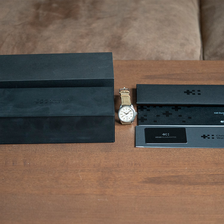 2023 Christopher Ward C65 Dune 38mm on Strap