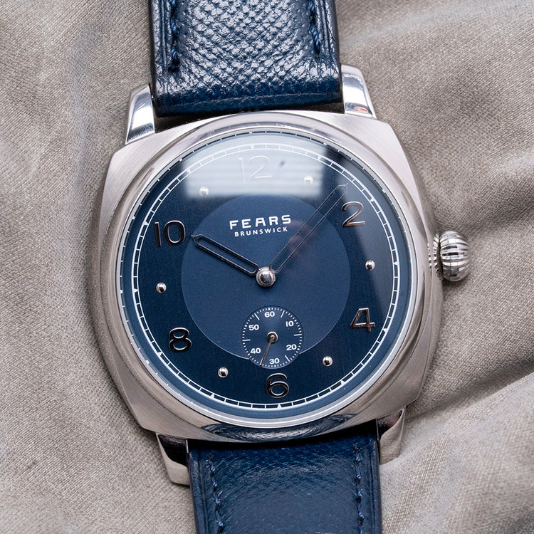 2020 Fears Brunswick 38mm Blue Dial Discontinued