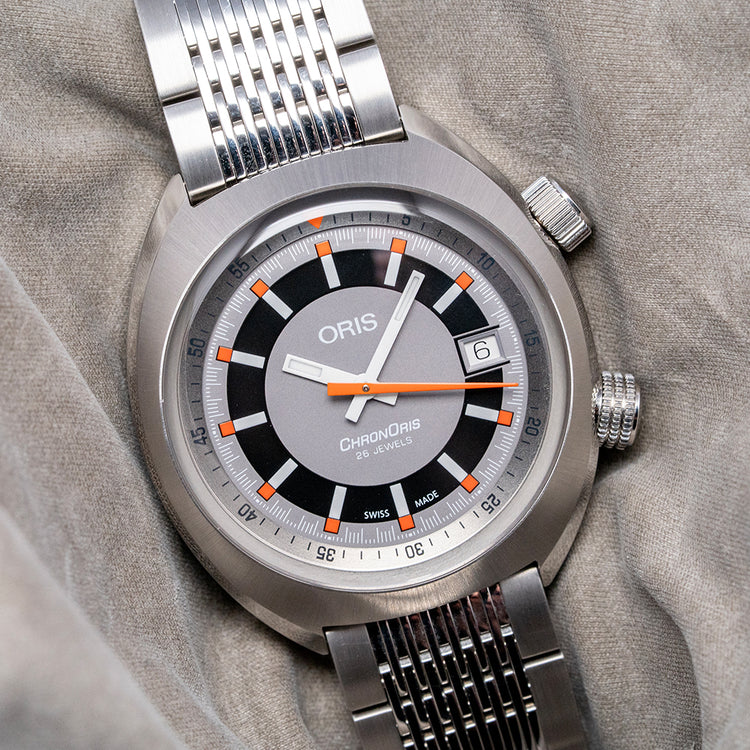 2018 Oris Chronoris Date Automatic 39mm 01 733 7737 4053