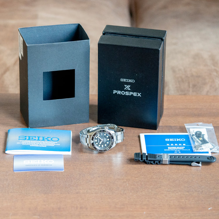 2018 Seiko Marinemaster 300 Black Diver Automatic SBDX017