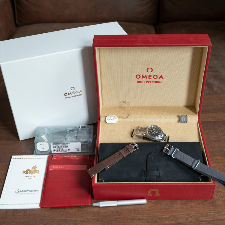2020 Omega Speedmaster Trilogy 1957 Limited Edition