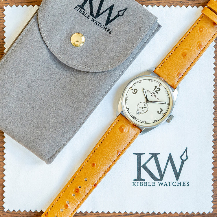 2000s Bell & Ross Automatic 38mm Egg-Shell Dial BR-123S