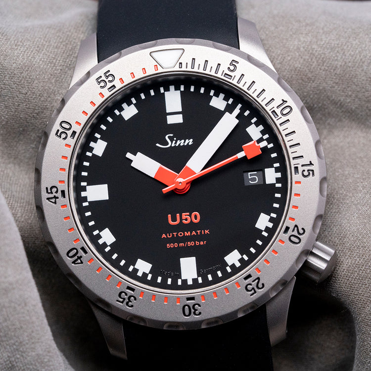 2021 Sinn U50 Fully Tegimented Automatic 40mm 1050.030