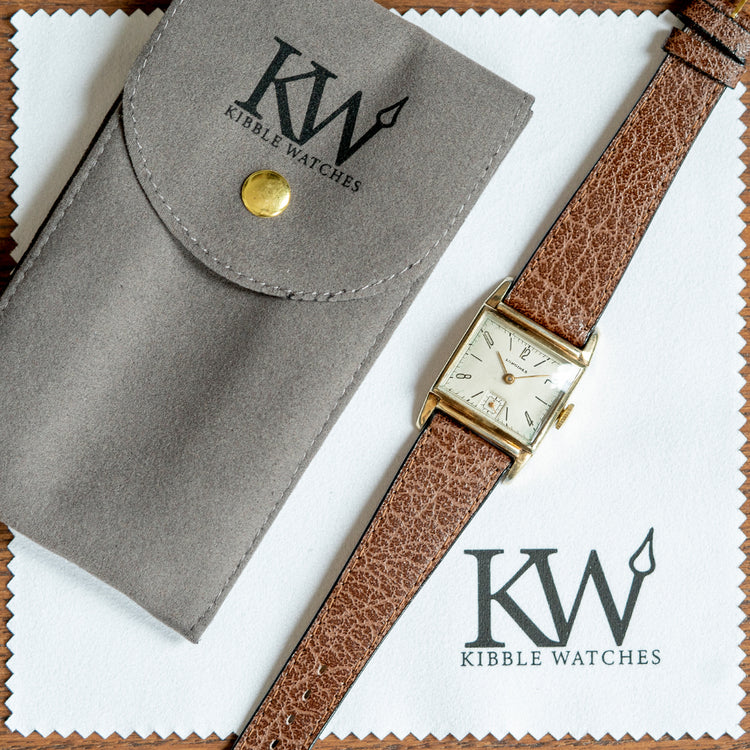 1943 Longines Art-Deco Gold Filled Manually Wound 25x37mm