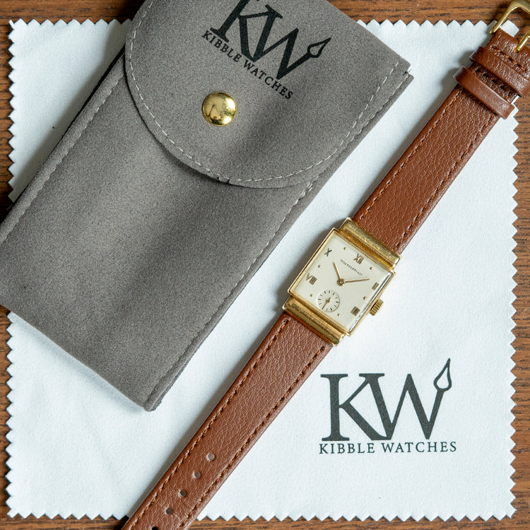 1940 Patek Philippe 18ct Gold Hooded Lugs Cal. 9"90 1438