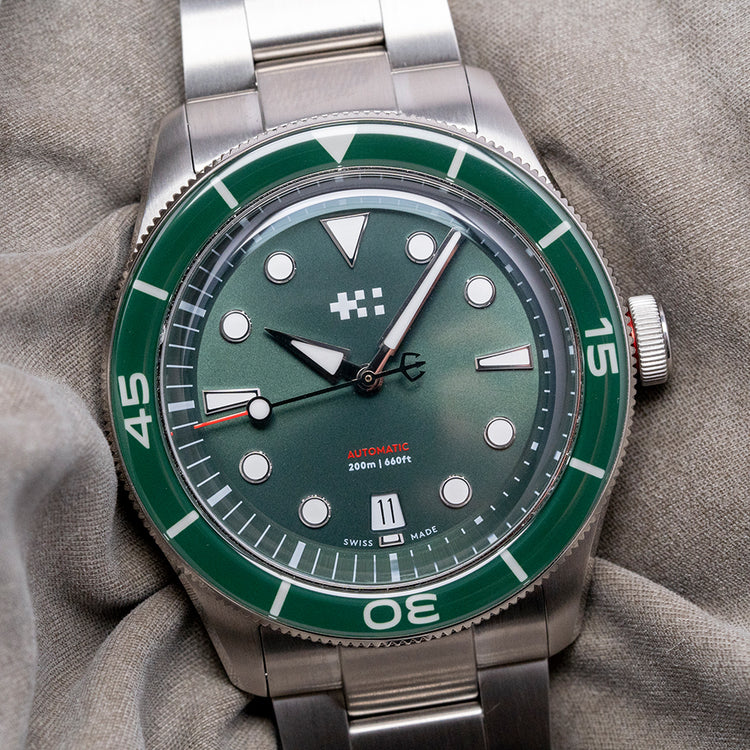 2024 Christopher Ward C65 Aquitaine Auto Green 41mm