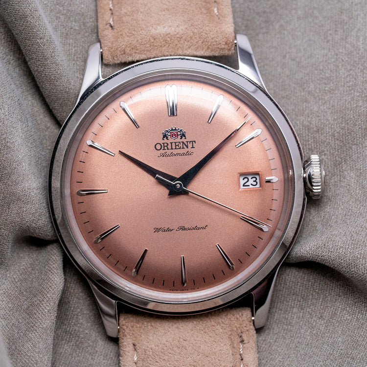 2024 Orient Bambino 'Version 7' Salmon Limited Edition 38.5mm