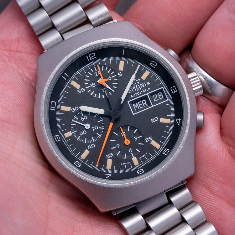 1980s Lemania Chronograph Cal. 5100 & Lemania Stopwatch