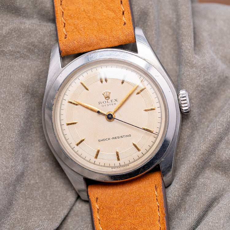 1952 Rolex Oyster 'Concentric' Dial Manual 34mm 6082