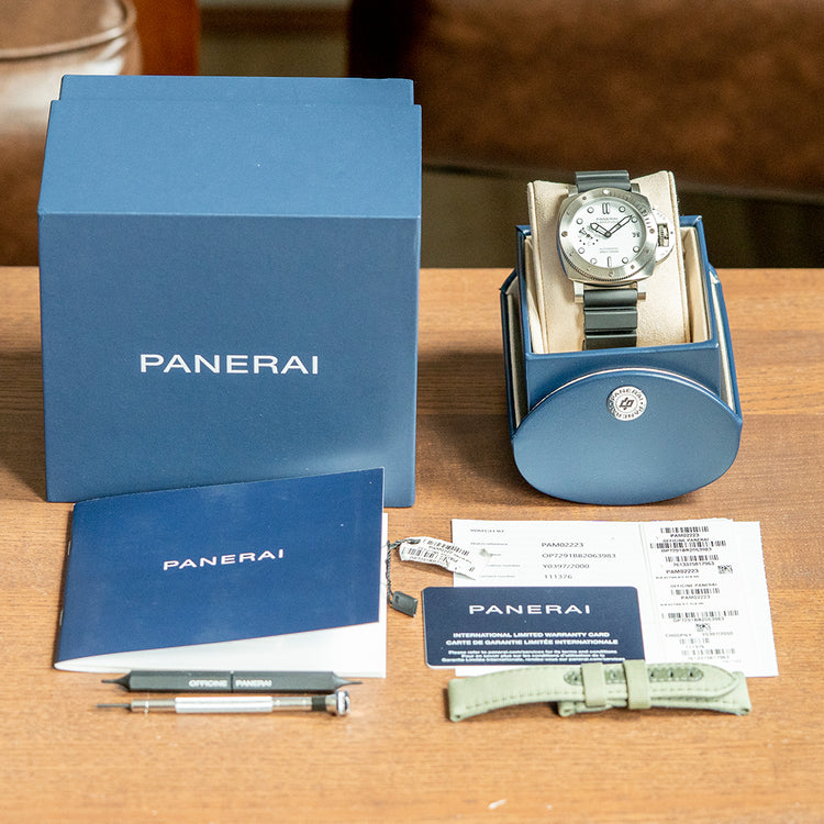 2024 Panerai Submersible Bianco 42mm Auto PAM02223