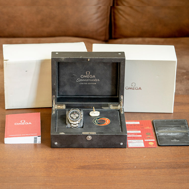 2011 Omega Speedmaster Apollo Soyuz Meteorite Limited Edition