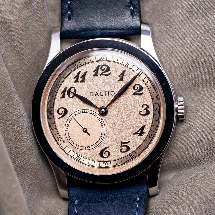 2023 Baltic MR01 Salmon Dial Micro-Rotor Automatic 36mm