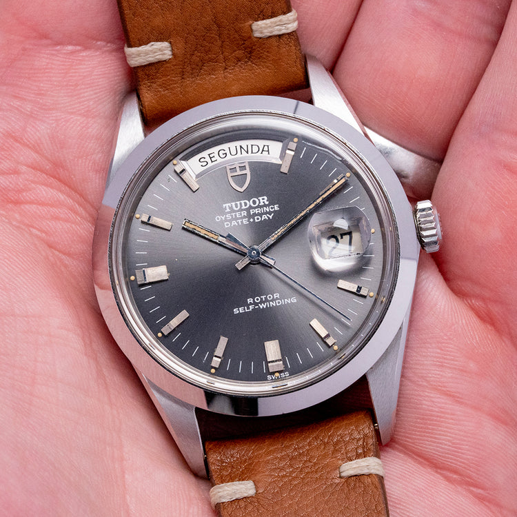 Near NOS 1969 Tudor Prince Day/Date Jumbo 38mm 7017/0