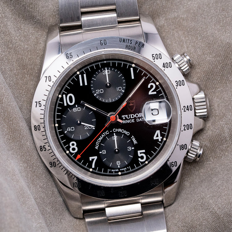 1998 Tudor Prince Date 'Pre-Tiger' 40mm Black 79280