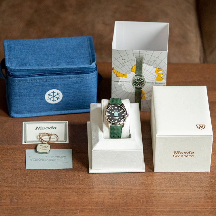 2022 Nivada Super Antarctic "Keep Frozen" Seconde Seconde Forest Green