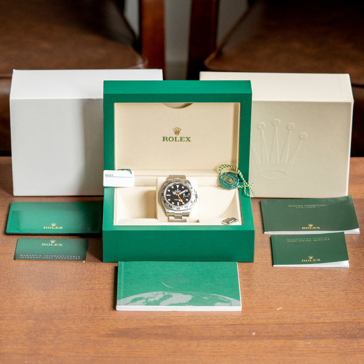 2022 Rolex Explorer II Black Dial 42mm New Reference 226570
