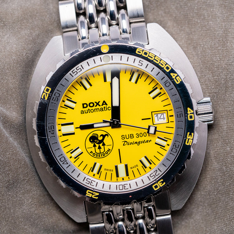 2018 DOXA SUB 300T Divingstar 'Poseidon Edition' Limited 43mm