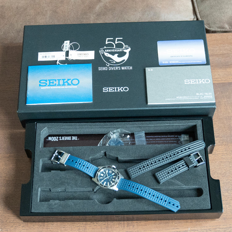 2021 Seiko Prospex 55th Anniversary "Glacier" SLA043J1