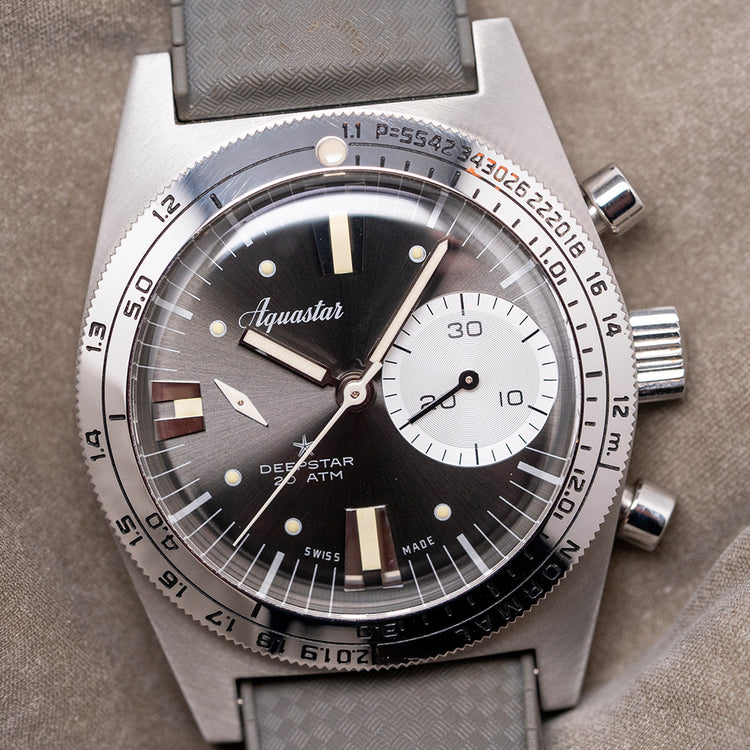 2020 Aquastar Deepstar Chronograph Re-Edition 40.5mm