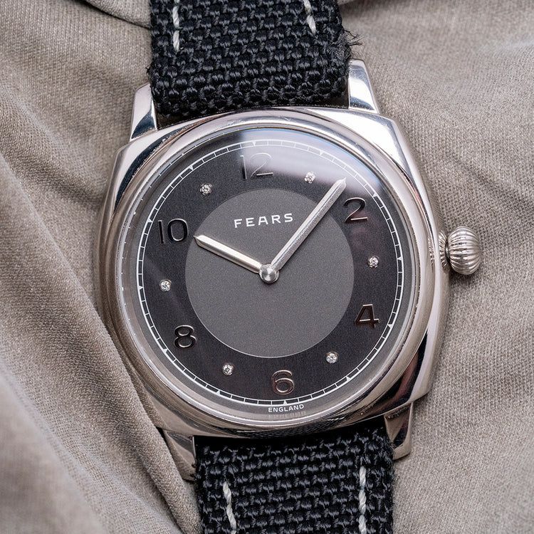 2022 Fears Brunswick Platinum Anthracite Grey Diamond 38mm